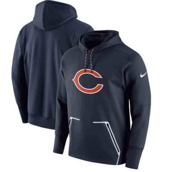 NFL Chicago Bears Nike Champ Drive Vapor Speed Pullover Hoodie Navy